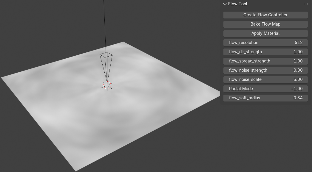 blenderでFlowMap生成ツールを作ってみた。